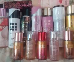 I deal in body splashes , sprays and body wash